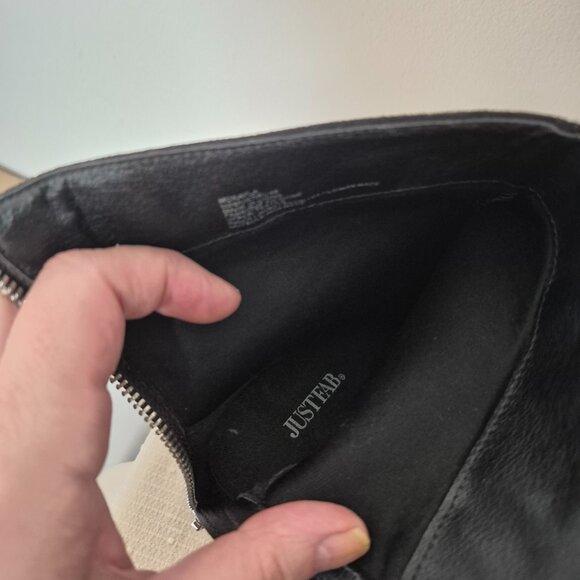 Black Booties with Zipper - Picture 7 of 12